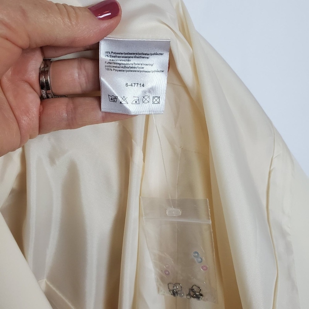 2 pc Wedding Bridal suit Mother of the Bride/Groom US size 10 - Picture 3 of 7